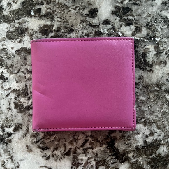 Anti Social Social Club pink bifold wallet - Picture 3 of 5